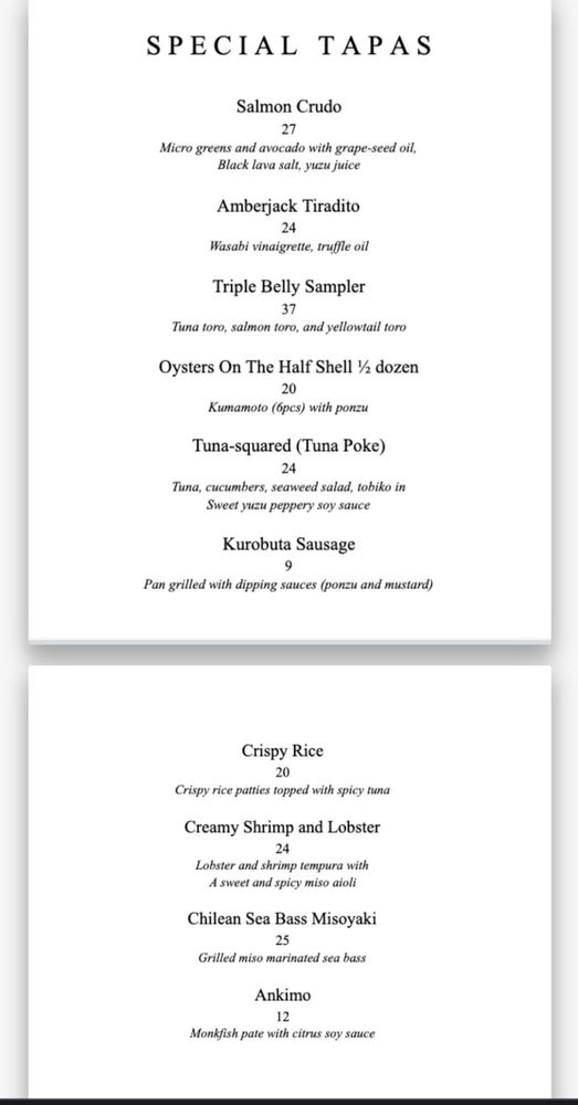 Ken Sushi Workshop Menu - Image 10